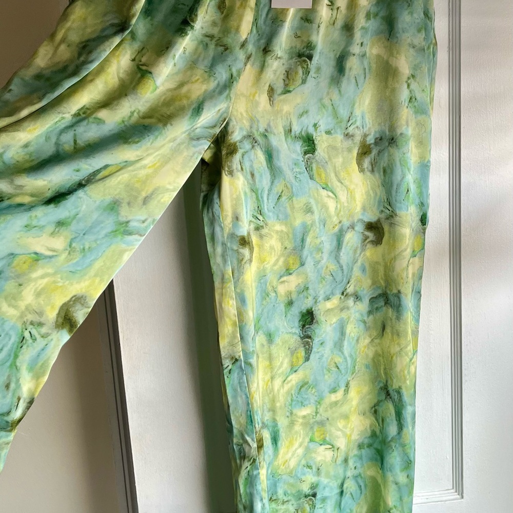 12th Tribe Multicolor Wide Leg Pants - Picture 4 of 5